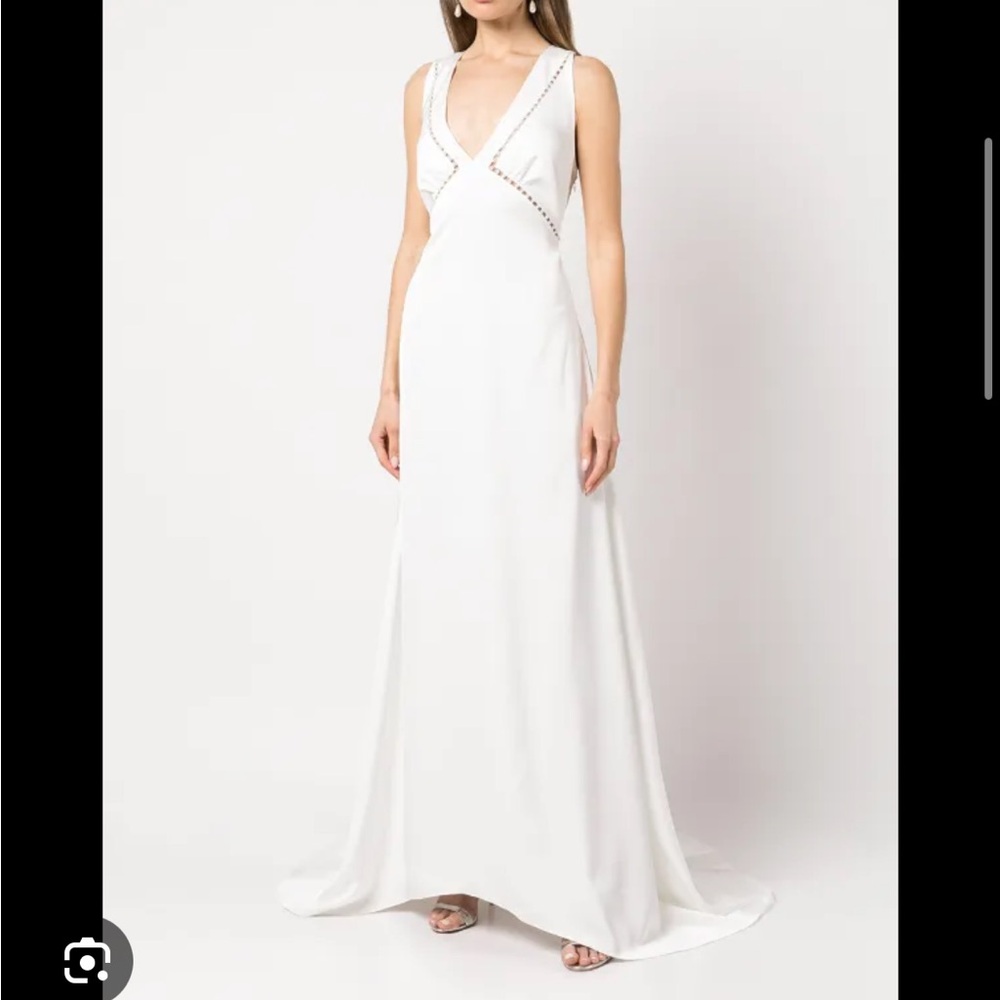 Sachin and Babi white dress